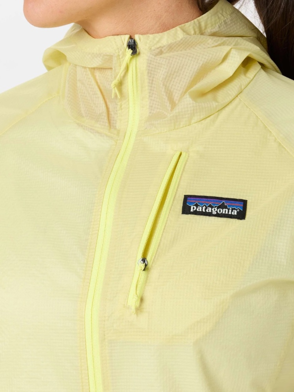 Patagonia Women's Houdini Jacket in Buttercup Yellow Size M - Picture 4 of 10